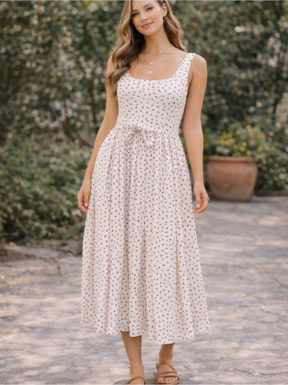 Caroline Constas Floral Dress